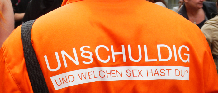 UN§CHULDIG: Aktion zum ColognePride 2012 von POSITHIV HANDELN NRW